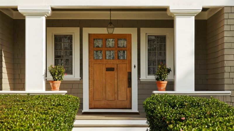 Wood Front Door