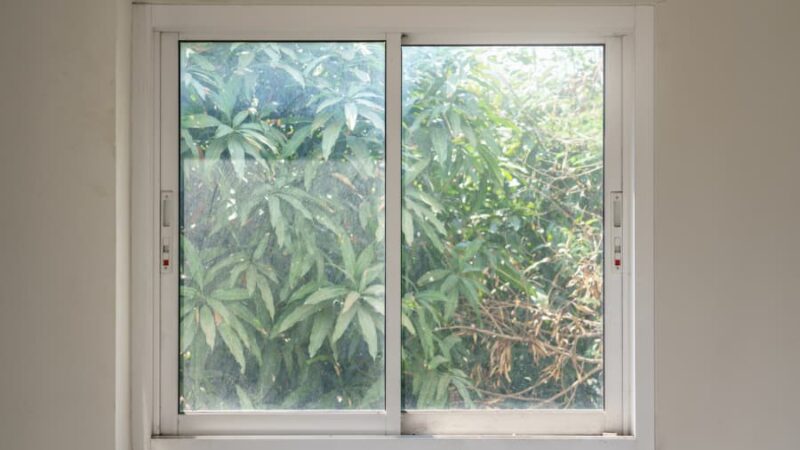 Sliding glass window