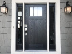 A beautiful, secure home entry door