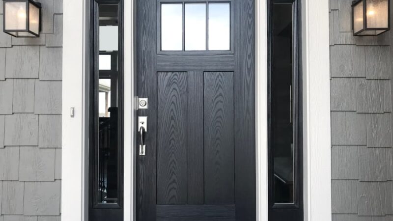 A beautiful, secure home entry door
