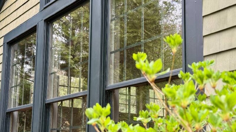 House with picture window